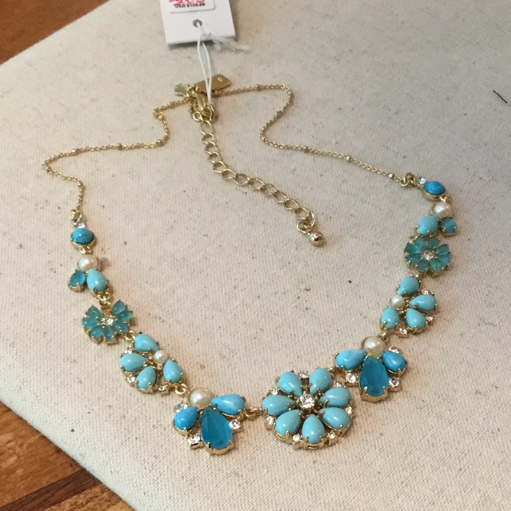 ks Azure Allure Turquoise Necklace MISSING A STONE